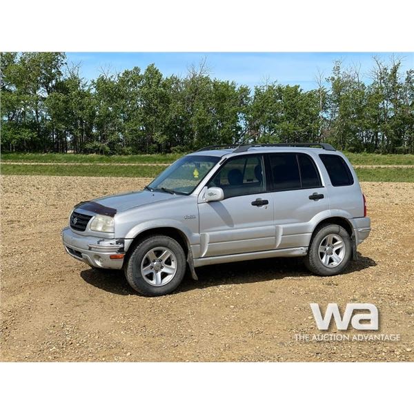 2001 SUZUKI GRAND VITARA SUV