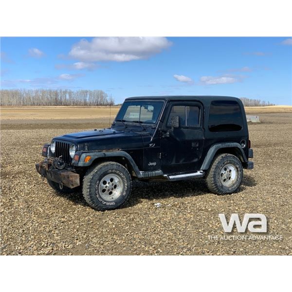 1997 JEEP WRANGLER 2 DOOR SUV