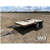 Image 1 : CUSTOM T/A FLATDECK TRAILER