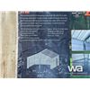 Image 6 : 21 X 19 FT. DOUBLE GARAGE METAL SHED