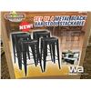 Image 1 : (4) METAL BLACK BAR STOOLS