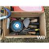 Image 7 : BENCH GRINDER, SAWZALL, MISC. SOCKETS, WRENCHES