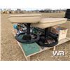 Image 10 : (2) BEIGE STOOLS, WRENCHES,SOCKETS