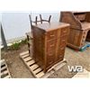 Image 2 : (4) DRAWER DRESSER, WOODEN DESK & CHAIR