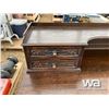 Image 8 : ANTIQUE BANKERS DESK