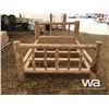 Image 2 : (UNUSED) QUEEN SIZE HAND MADE PINE BED FRAME