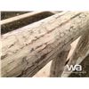 Image 9 : (UNUSED) QUEEN SIZE HAND MADE PINE BED FRAME