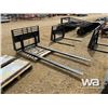 Image 2 : SKID STEER 96" PALLET FORKS