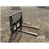 Image 2 : 48 IN SKID STEER PALLET FORKS