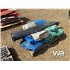 Image 3 : QUANTITY OF TARPS, ROLL OF CLEAR POLY