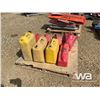 Image 2 : (7) JERRY CANS, MOTORCYCLE FUEL TANK