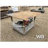 Image 2 : 42" X 5 FT. STEEL WORK BENCH