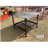 Image 2 : 60" X 60" STEEL WORK BENCH & VISE