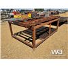 Image 2 : STEEL CUTTING WORK BENCH 64.5 IN X 102 IN X 36 IN