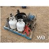 Image 2 : AIR HOSE, PROPANE TANKS, JACK STANDS