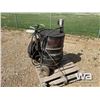 Image 1 : 50 GALLON OIL DRUM DOLLY & ELECTRIC GRACO PUMP