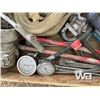 Image 6 : PIPE WRENCHES, (2) TOW ROPES, PRESSURE GAUGES