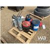 Image 2 : OIL PAILS, FIRE EXTINGUISHER, HAND PRESSURE PUMP