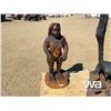 Image 1 : SASQUATCH LADY WOODEN CARVING