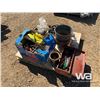 Image 2 : BENCH GRINDER, ASSORTED TOOLS