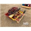 Image 3 : SHOP STOOL, (2) DOLLYS, AIR HOSE, OIL CONTAINMENT