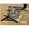 Image 3 : (3) ALUIMINUM SAWHORSES