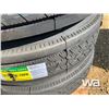 Image 6 : (4) GRIZZLY 11R24.5 TRUCK TIRES ON STEEL RIMS
