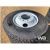 Image 3 : (4) GRIZZLY 11R22.5 TRUCK TIRES ON STEEL RIMS
