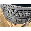 Image 5 : (4) GRIZZLY 11R22.5 TRUCK TIRES ON STEEL RIMS