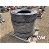 Image 1 : (4) BRIDGESTONE 11R22.5 TIRES
