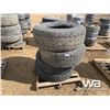 Image 1 : (4) TRUCK TIRES