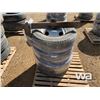 Image 1 : (4) MICHELIN WRANGLER 275/75R17 TRUCK TIRES & RIMS