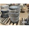 Image 1 : (4) COOPER DISCOVERY 255/55R18 TIRES WITH RIMS