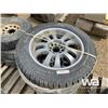 Image 2 : (4) COOPER DISCOVERY 255/55R18 TIRES WITH RIMS
