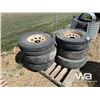 Image 1 : (6) 235/85R16 TRAILER TIRES & RIMS