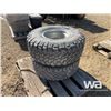 Image 2 : (2) GOODYEAR WRANGLER 35X12.50 R15 TIRES & RIMS