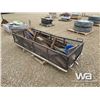 Image 1 : STEEL MESH BIN, ASSORTED STEEL
