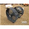 Image 2 : (2) 36" 2-SPEED FANS