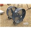 Image 3 : (2) 36" 2-SPEED FANS