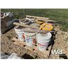 Image 1 : PALLET OF OIL PAILS