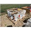 Image 2 : PALLET OF OIL PAILS