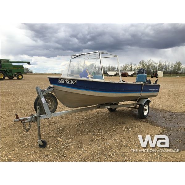 MIRROCRAFT ALUMINUM BOAT