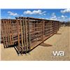 Image 2 : (5) FREESTANDING 6 X 24 FT. LIVESTOCK PANELS