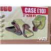 Image 2 : (50) 2" X 20 FT. RATCHET STRAPS