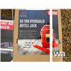 Image 2 : 3 TON HYDRAULIC FLOOR JACK, 50 TON BOTTLE JACK