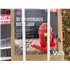Image 2 : 3 TON HYDRAULIC FLOOR JACK, 50 TON BOTTLE JACK