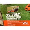 Image 2 : (UNUSED) GREENSTAR 40 VOLT 15" ELECTRIC PUSH MOWER