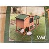 Image 2 : WOODEN RABBIT HUTCH & CHICKEN COOP