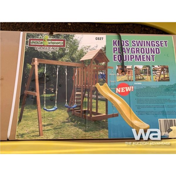 KIDS SWINGSET SLIDE PLAYGROUND PLAYSET EQUIPMENT