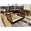 Image 2 : ESPRESSO TWIN/DOUBLE BUNKBED